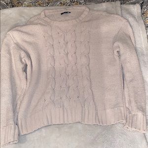 Boxy knit sweater